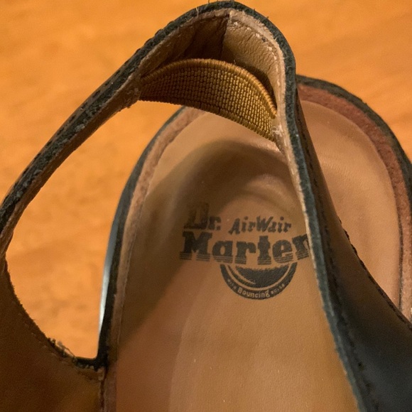 Dr Martens open toe heel shoe leather - Picture 6 of 6